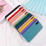 Iphone X XS MAX XR Husa Luxury Slim Silicon Color Case Catifea