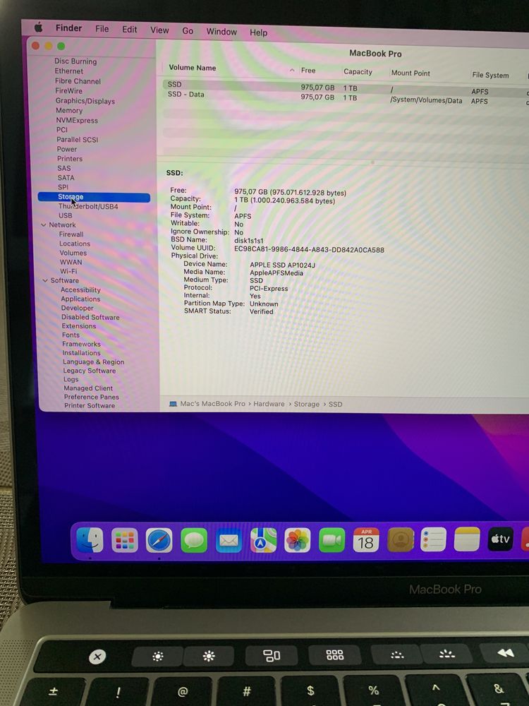 MacBook Pro 13” Four Thunderbolt