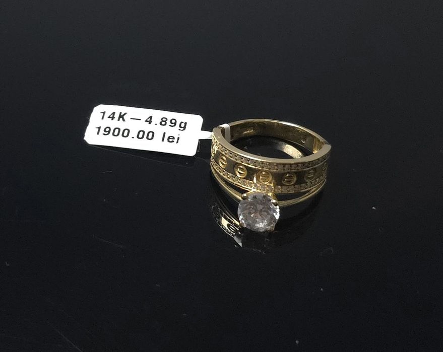 Inel aur 14k 4.89gr
