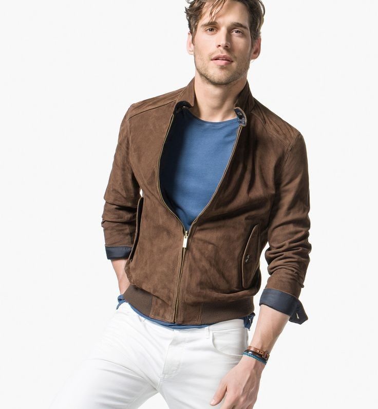 Jachetă reversibila din 100% piele Massimo Dutti