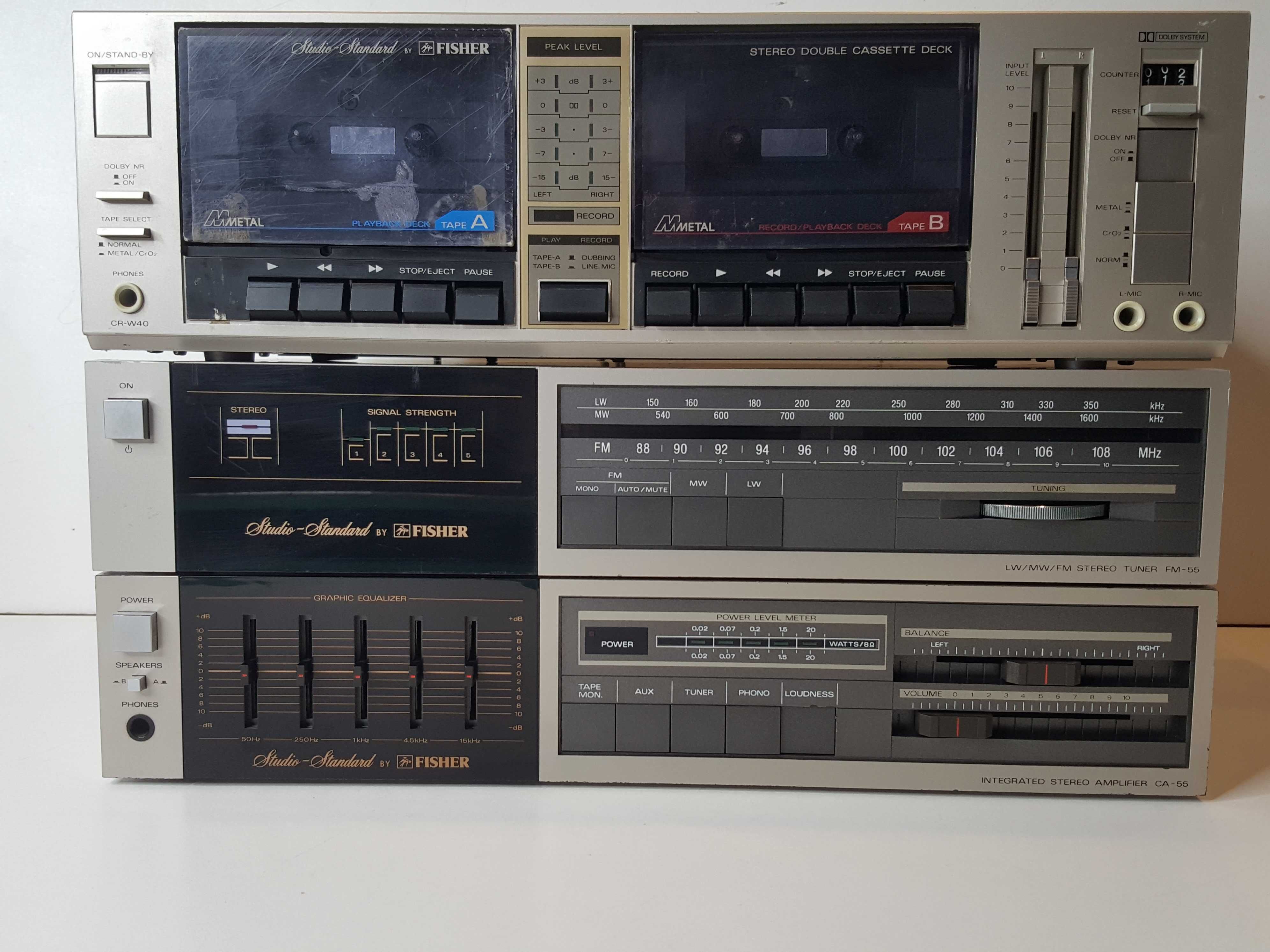 Amplificator Linie Fisher CA-55 Vintage