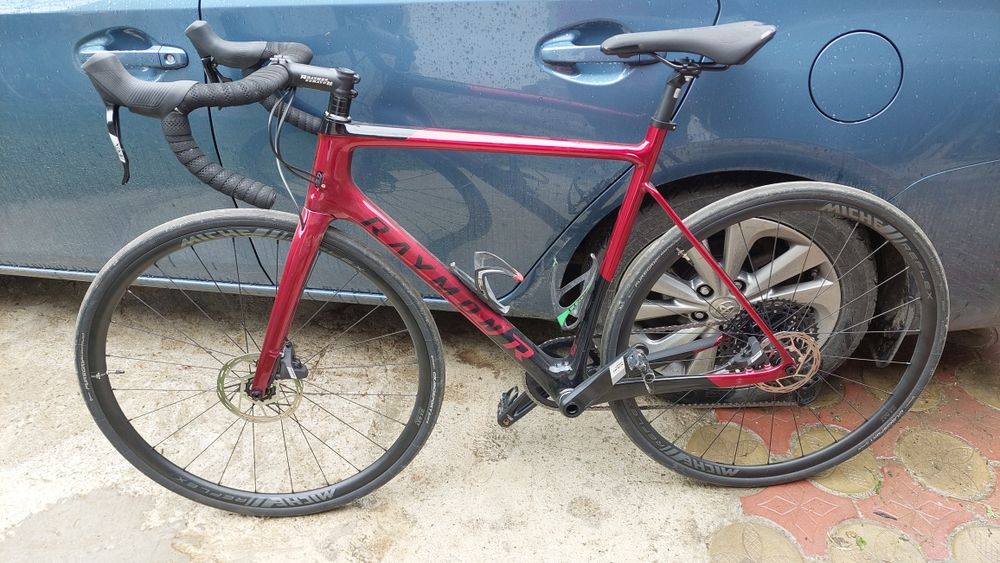 Bicicleta cursiera Raymon Raceray, stare foarte bună, mărime M/L