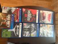 Ps4+7 jocuri disponibile
