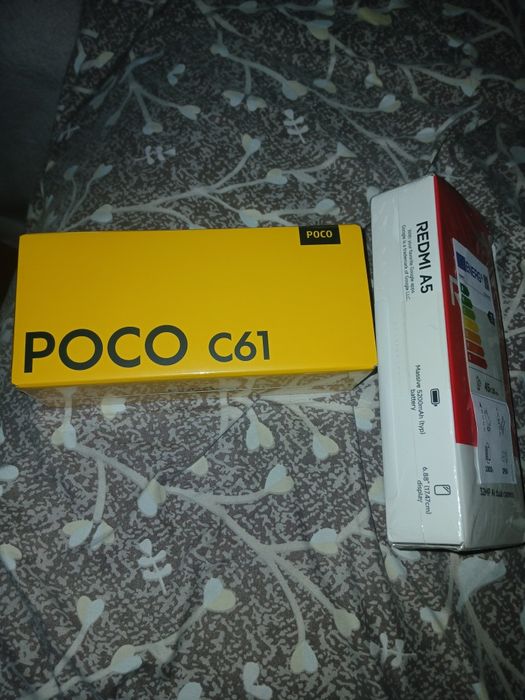 Telefon Redmi A5 si Poco C61