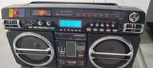 Lasonic i931 Boombox Radio Portabil Fără casetă Microfon Boxe Sunet