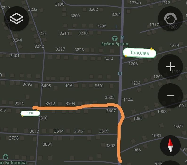 Продам дачу около трассы,маг. Тополек дача, дом, недостроиный дом.Бобр