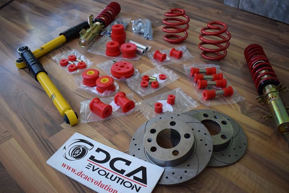 Suspensie sport reglabila MTS BMW E46 + bielete sport