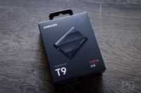 SAMSUNG T9 Portable SSD 2TB, USB 3.2 Gen 2x2 External SSD! Новый!