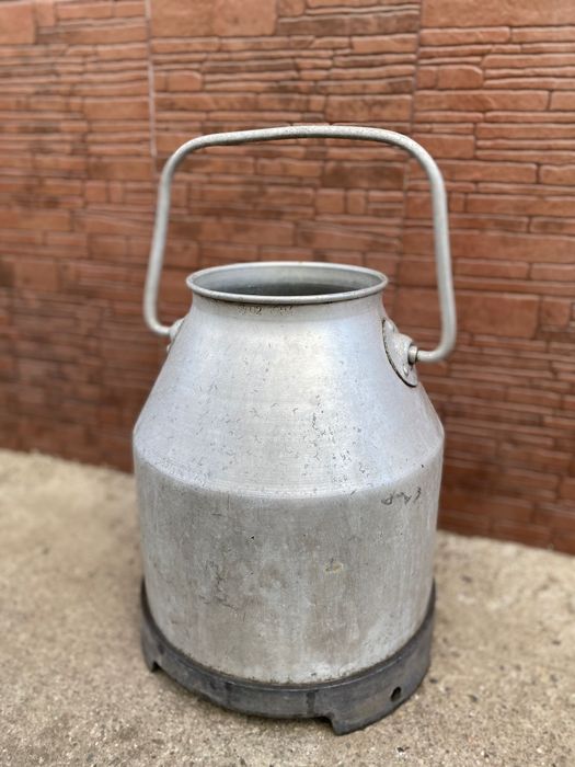 Vand bidon lapte aluminiu