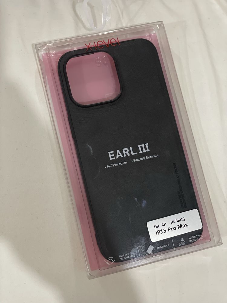 Элегантные Кожаные чехлы для iPhone 15 Pro Max