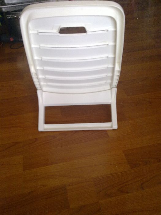 Scaun plastic de gradina/plaja pliabil