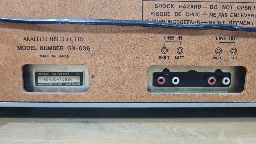 Vand/schimb  Magnetofon Akai GX-636