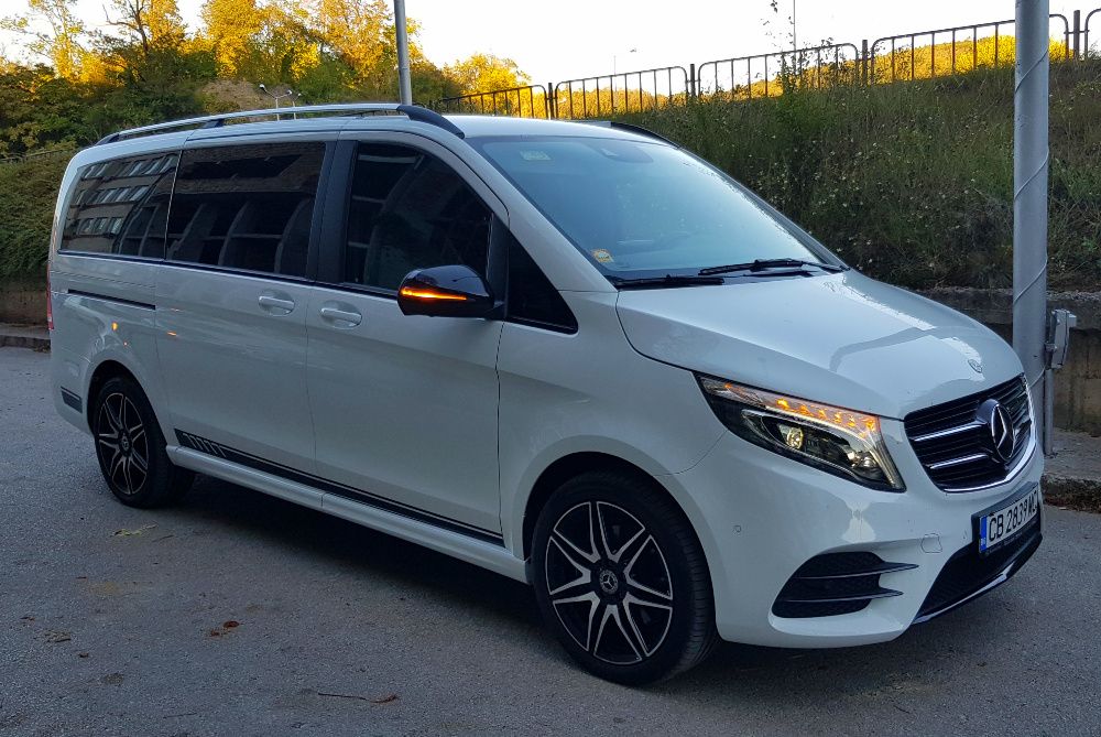 Броня предна и задна за Mercedes V-class W447 AMG Edition
