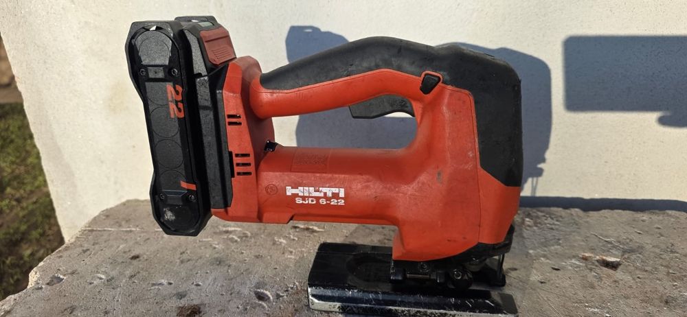 Fierăstrău pendular hilti sjd 6 22 nuron + baterie 4 amperi