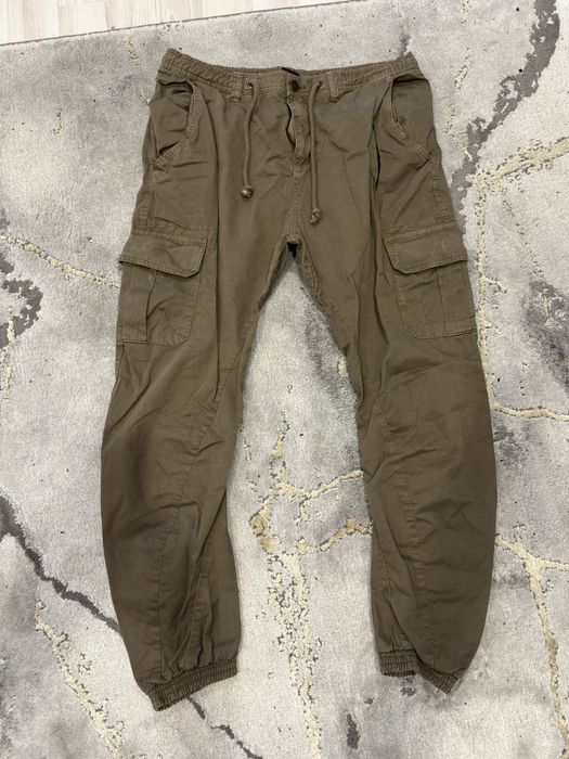Pantaloni Cargo, culoare Khaki