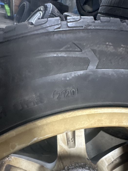 Jante Roti iarna 5x120 17” BMW X3 X4 anvelope M+S 225 50 17 Good Year
