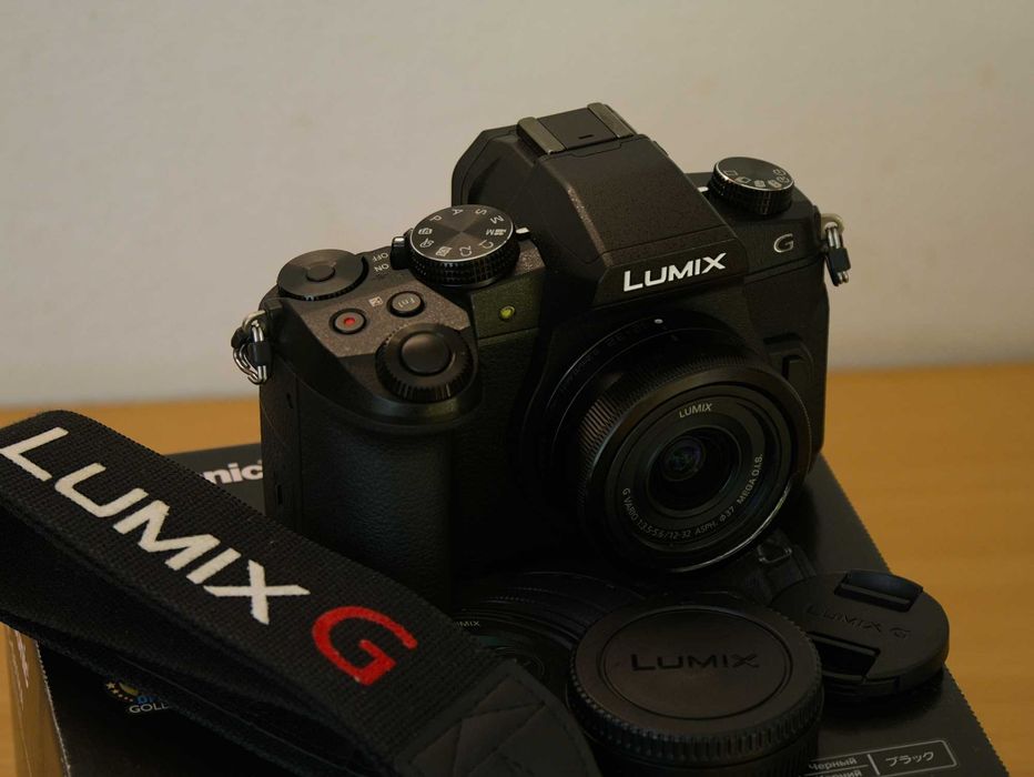 Фотоапарат Lumix G80 (Като Нов) + Аксесоари