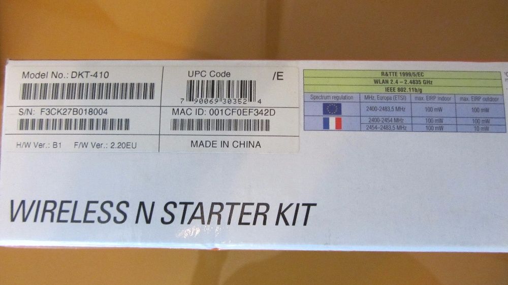 Router D-Link DKT 410 (DIR 635) cu adaptor wireless 300Mbps