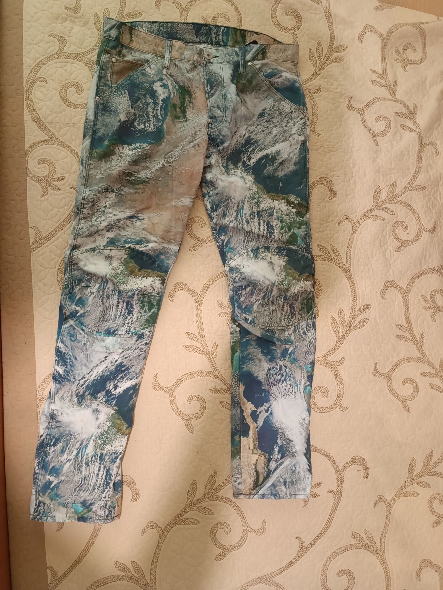 Pantaloni G-Star x Pharrell Williams Earth Print