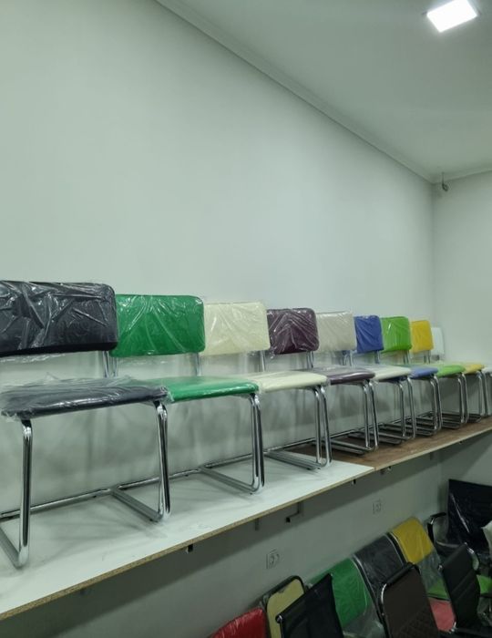 Офисный стул силвиа, silvia  Хром и Никель