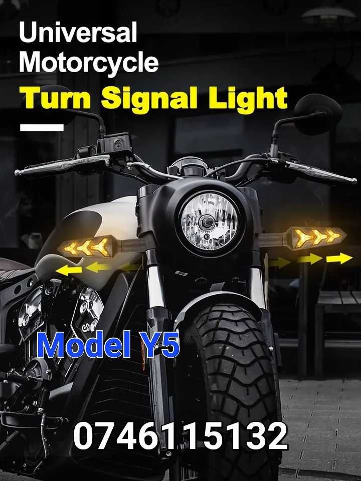 Semnalizari-Semnalizare LED Dinamica-Atv Moto-cu efect de US STYLE-Y5