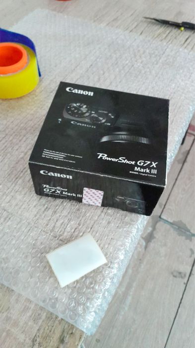 Новый canon g7x mark iii серый