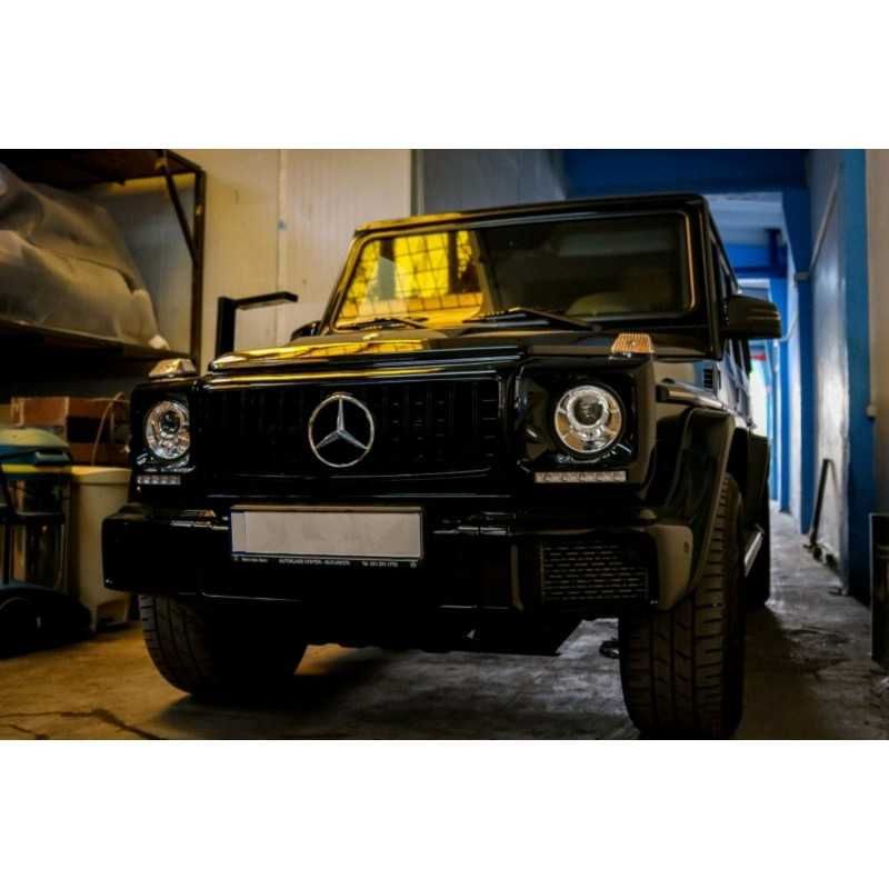 Решетка GT-R дизайн за MERCEDES G-CLASS W463 (1990-2014) черен гланц