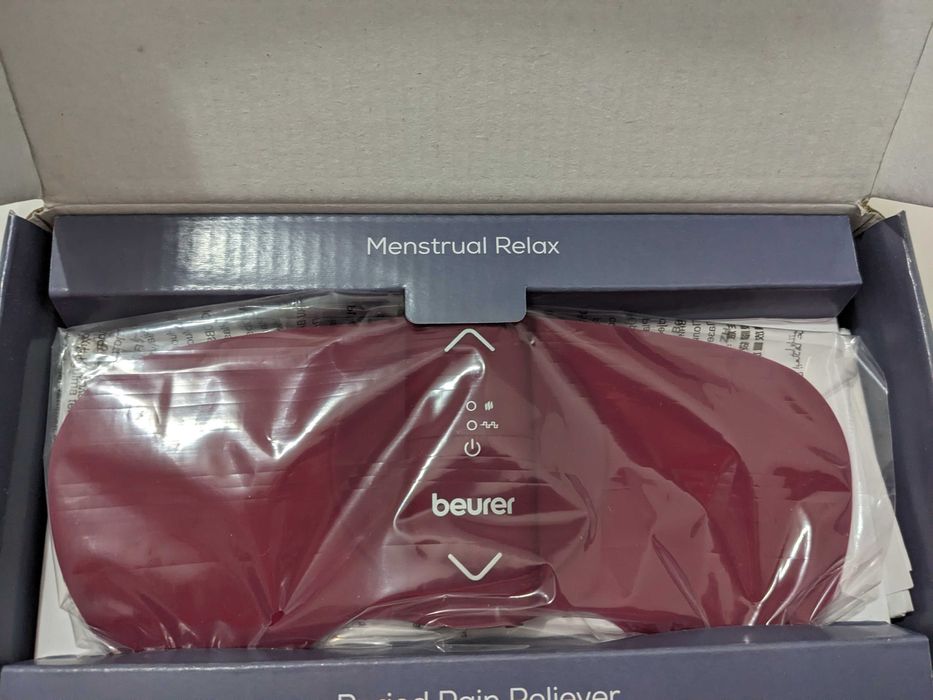 Aparat nou Beurer EM 50 Menstrual Relax, TENS și căldură