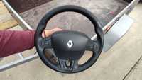 Volan piele perforata cu comenzi +airbag Renault Megane 3 GT line face