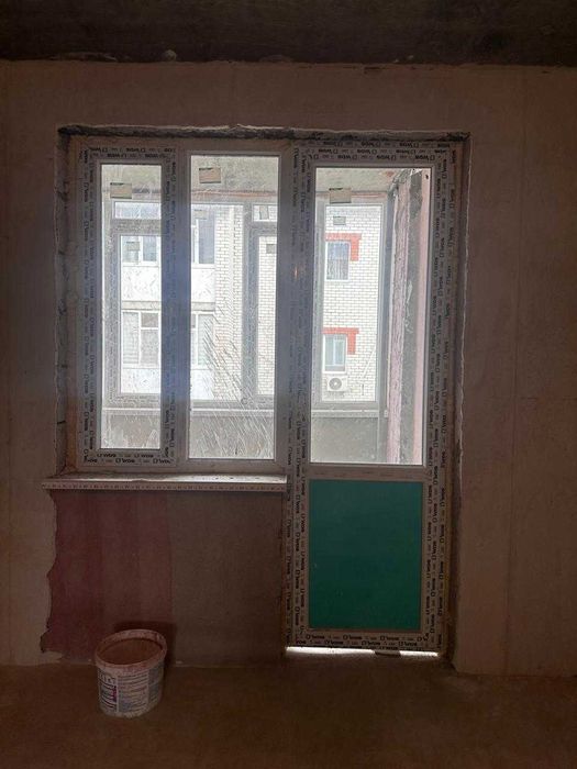 Б/у Окна, балконный пластиковый блок