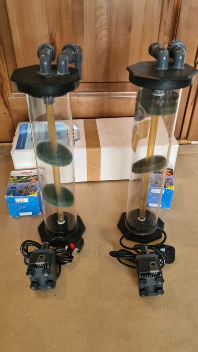 Reactoare cu pat fluidizat + pompe pentru acvarii