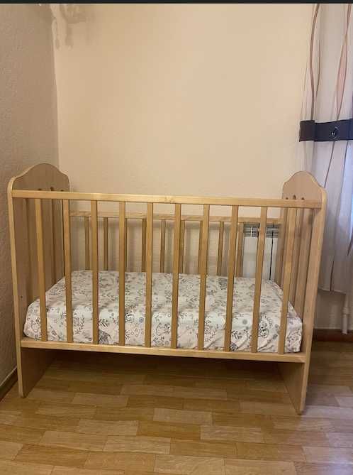 манеж детская кроватка с матрасом