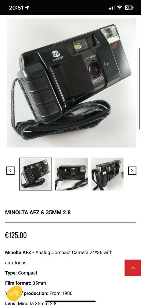 Minolta AFZ & 35mm 2.8