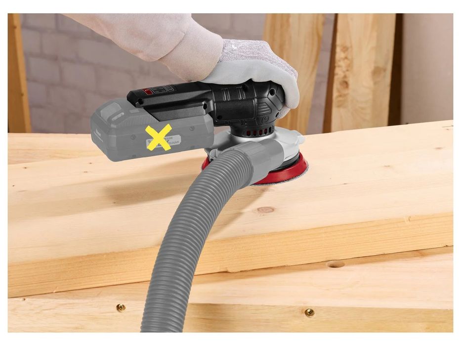 Șlefuitor orbital fără fir PARKSIDE 20v.PAMSP 20-Li A2