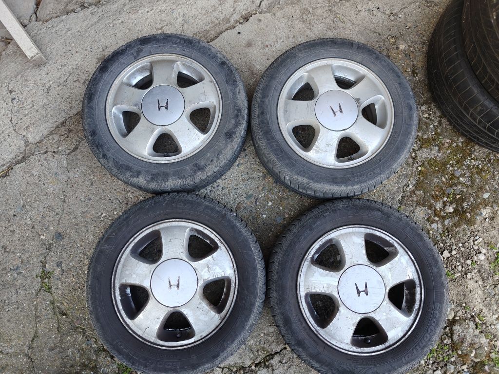 Джанти 4/100/14 гуми 185/60/14 Honda CRX VTI