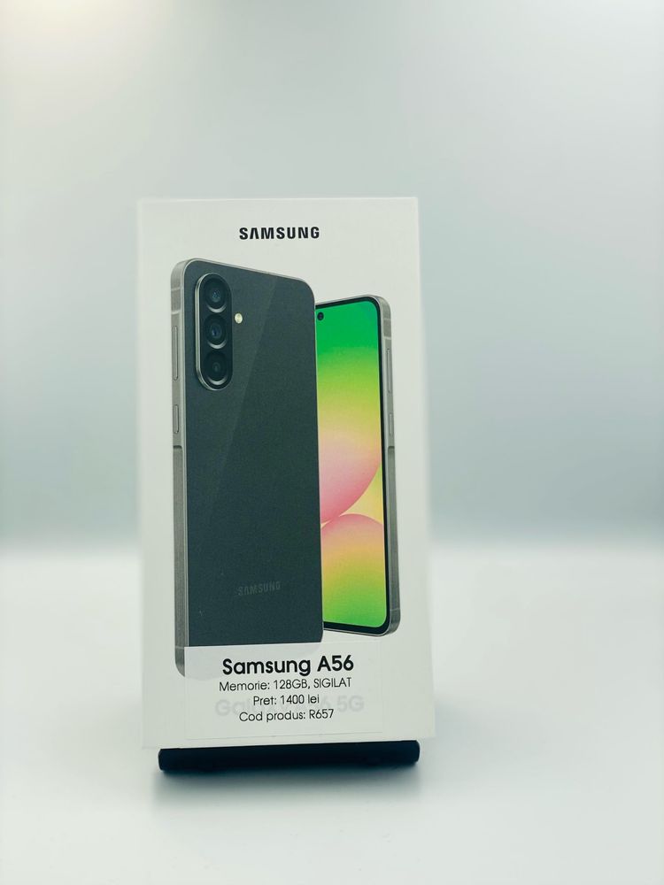 Samsung A56 - 128gb memorie, SIGILAT, 2 ani garantie