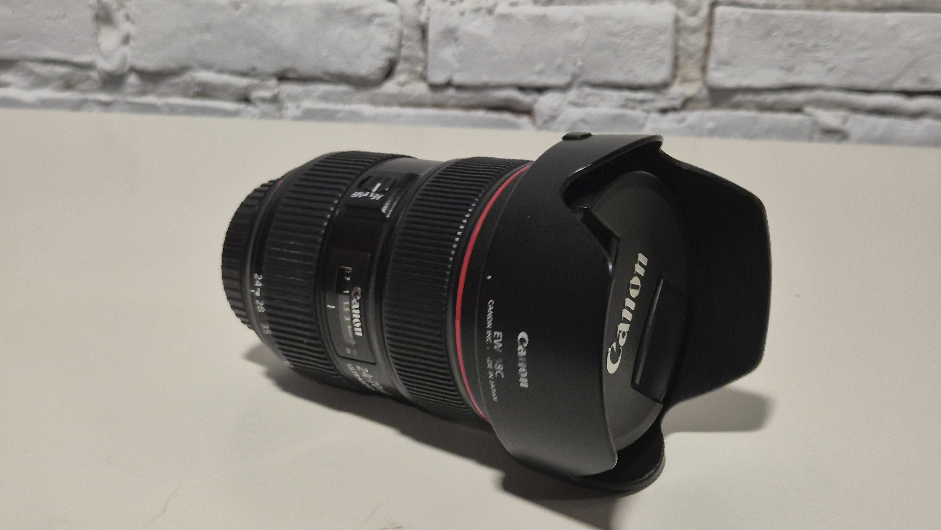 Obiectiv Foto DSLR Canon EF 24-70mm f/2.8L II USM