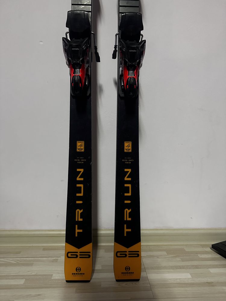 Vand skiuri GS Ogasaka 193cm FIS + legaturi Marker XCOMP 16