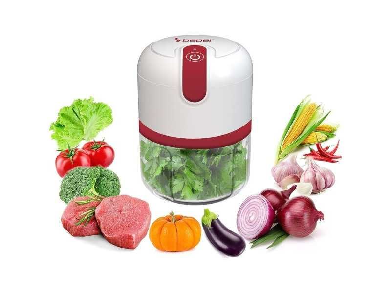 Мини Чопър с USB Зареждане BEPER P102ROB050, 250 мл