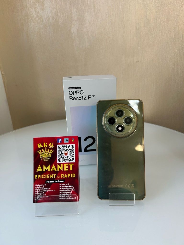 Oppo Reno 12F 256gb Amanet BKG