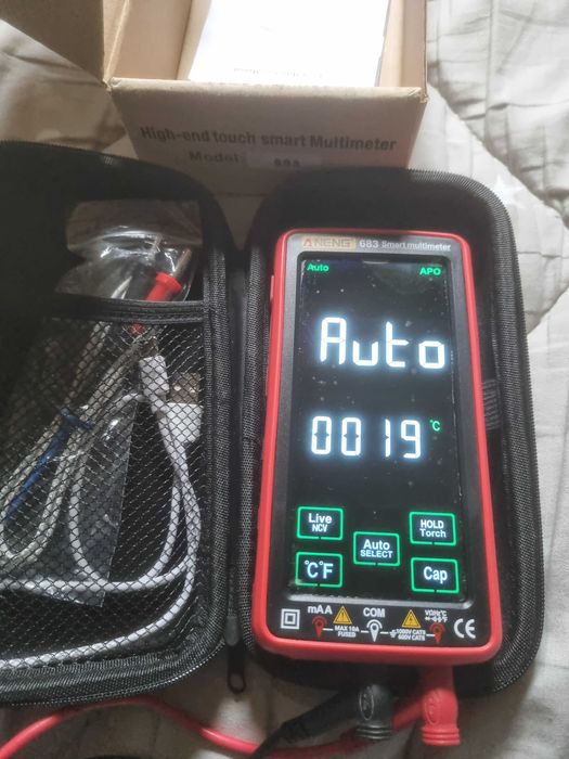 multimetru digital touch screen