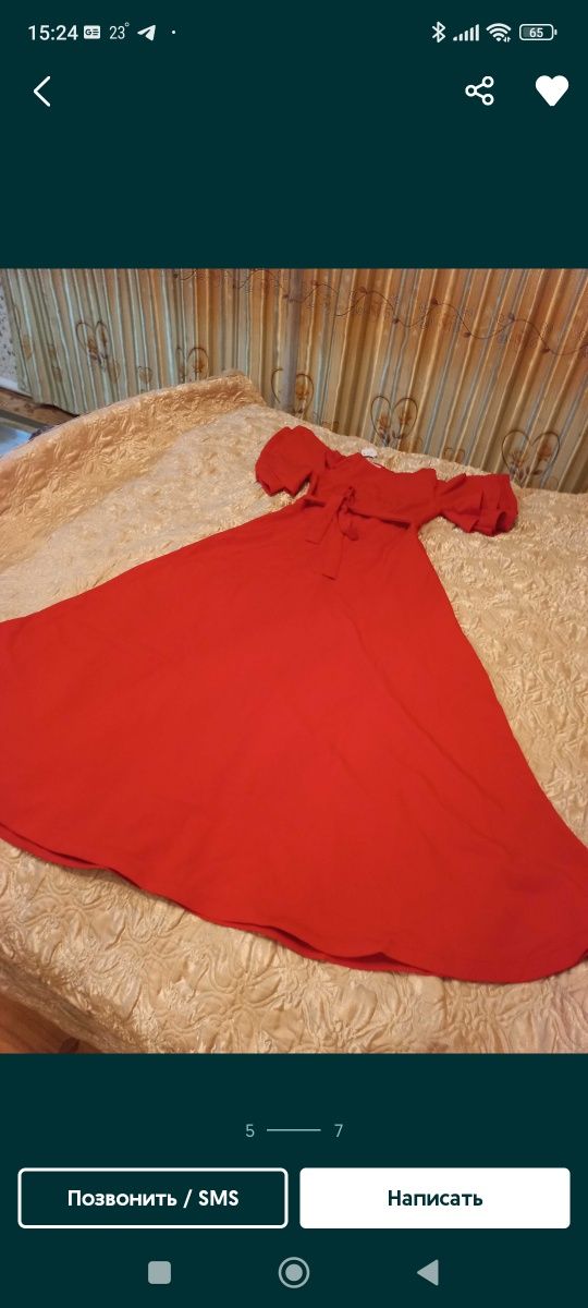 Красное платье новое 46 раз. Туфли