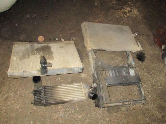 Radiator apa ac intercoler ventilator suport Peugeot 406 motor 2,0 HDI