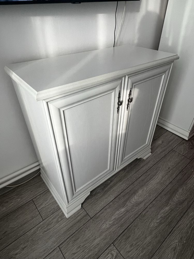 Comoda alba PAL/MDF