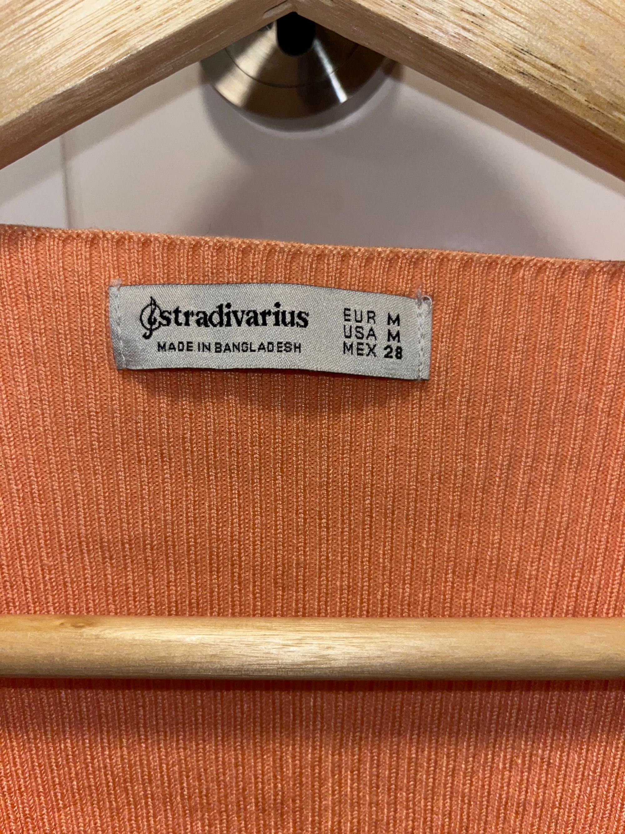 оранжев горнище Stradivarius