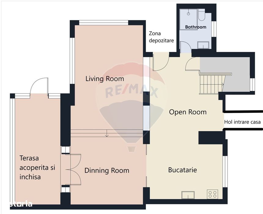 Vilă luminoasa cu 5 camere si garaj, in ansamblu inchis - zona Pipera