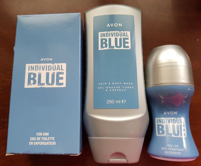 Set Individual Blue for him