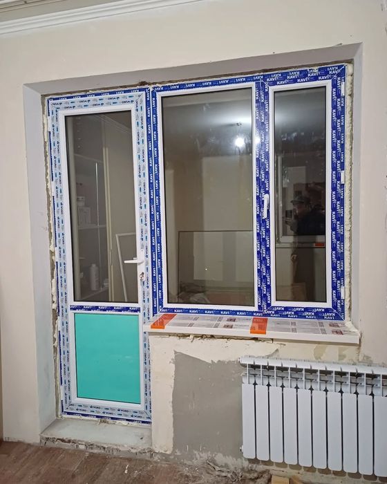 Ремонт Пластиковых Окон Әйнек Ауыстыру Сетка Алюмин Есік Терезе Балкон