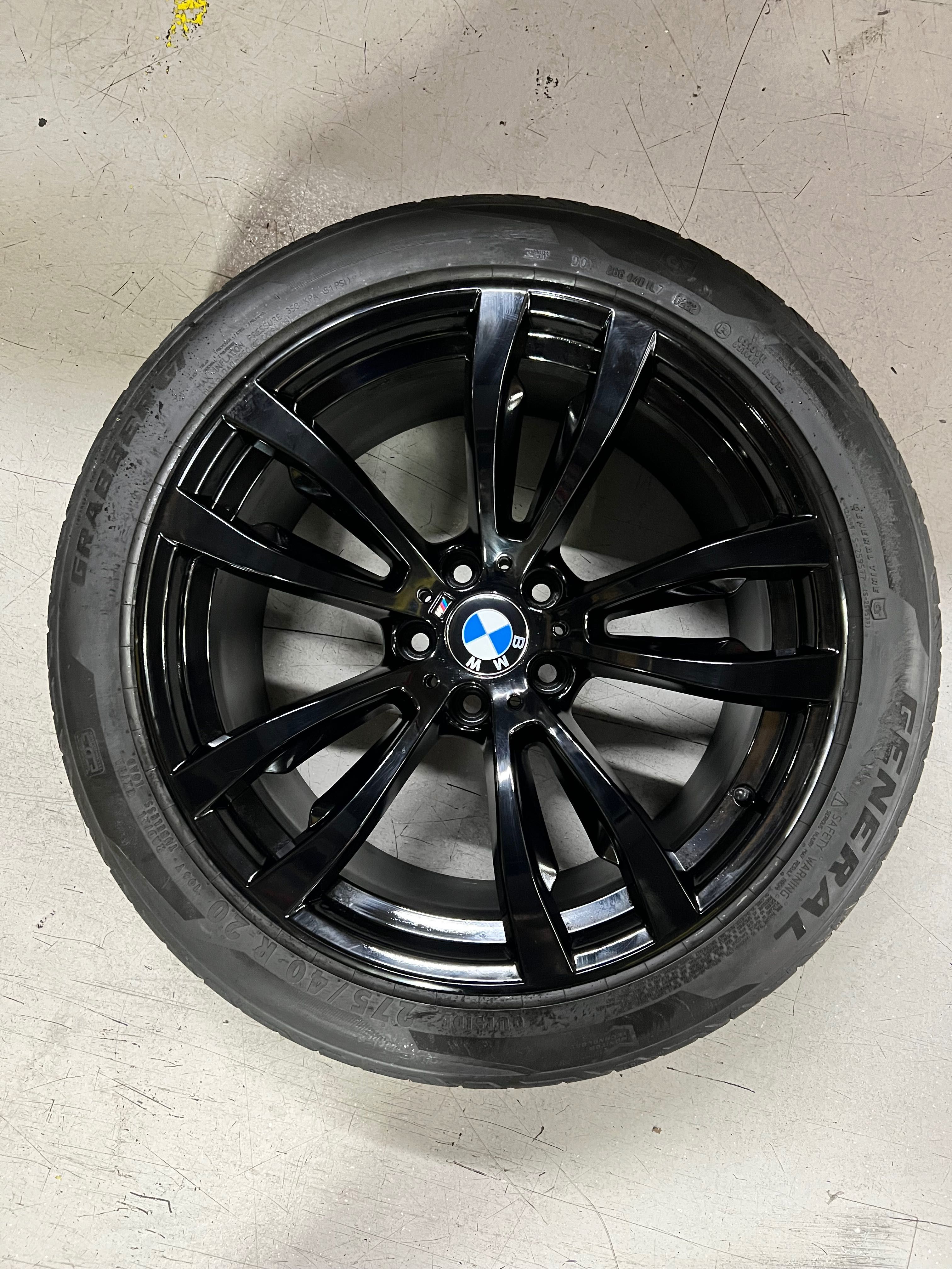 Jante Originale BMW X5/X6 (F15, F16) R20 Black