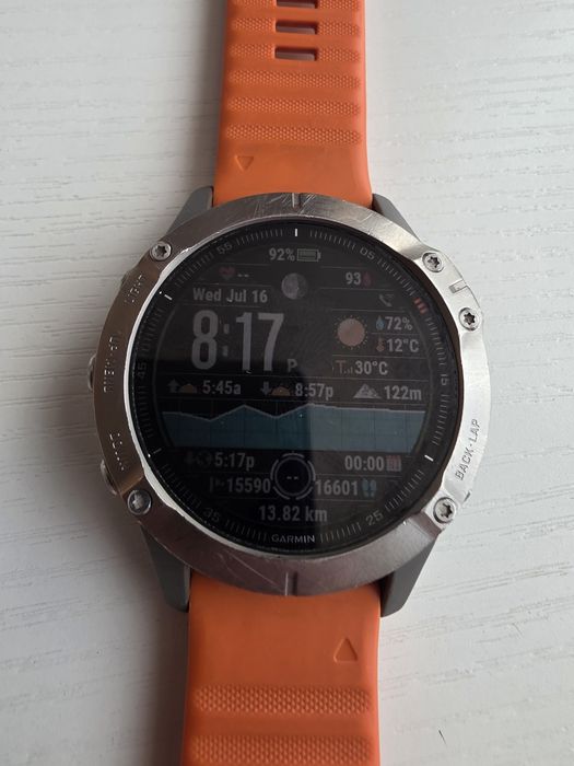 Garmin Fenix 6 Sapphire Titanium